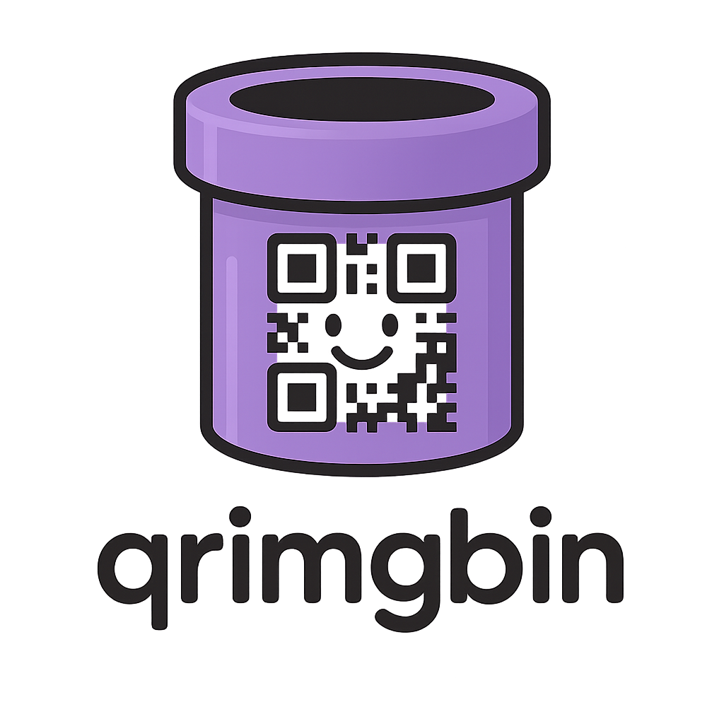 QR Image Bin Logo
